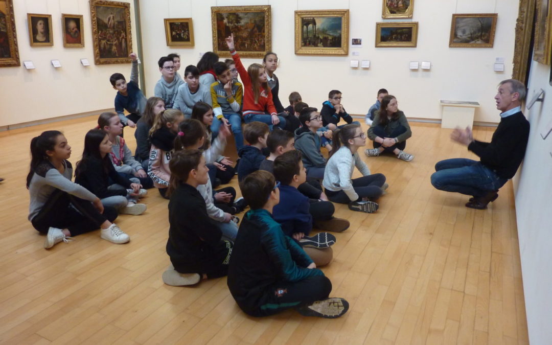 Les classes de 6ème au Musée des Beaux-Arts de Quimper