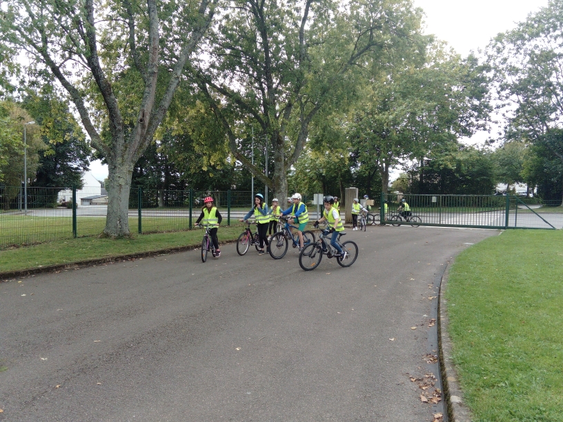 Journée de sensibilisation à la pratique sécurisée du vélo pour les élèves de 5ème