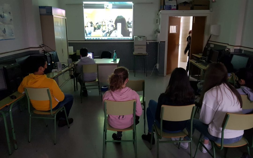 Des échanges virtuels avec l’Espagne au collège Pierre Stephan