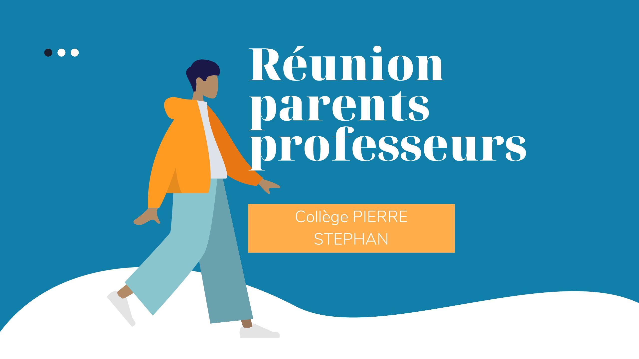 Réunion parents professeurs