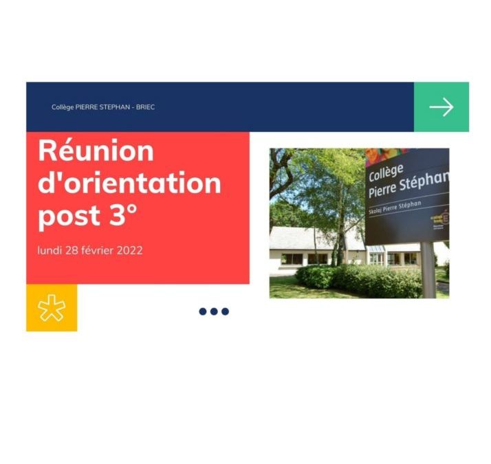 Orientation post 3ème