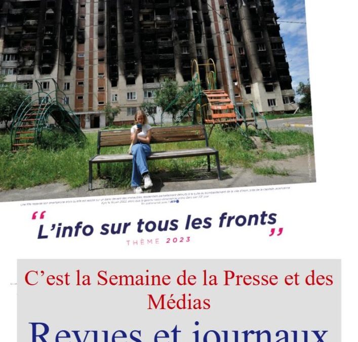 Semaine de la Presse et des Médias dans l’École