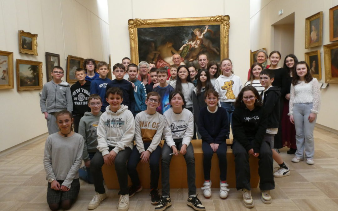 Les 6e au musée des Beaux-arts de Quimper
